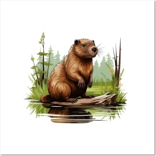 I Love Beaver Posters and Art